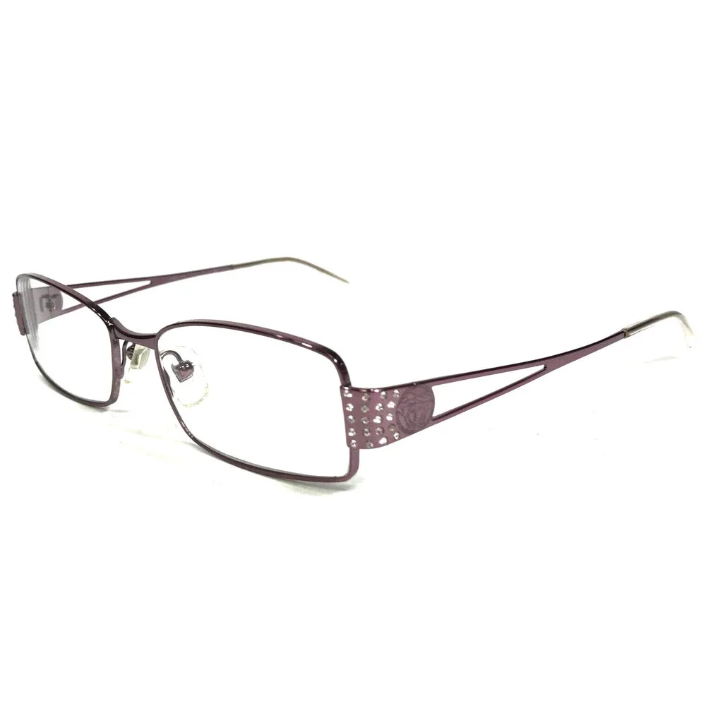 Versace Eyeglasses Frames MOD.1117-B 1365 Shiny Purple Crystals 51-17-135